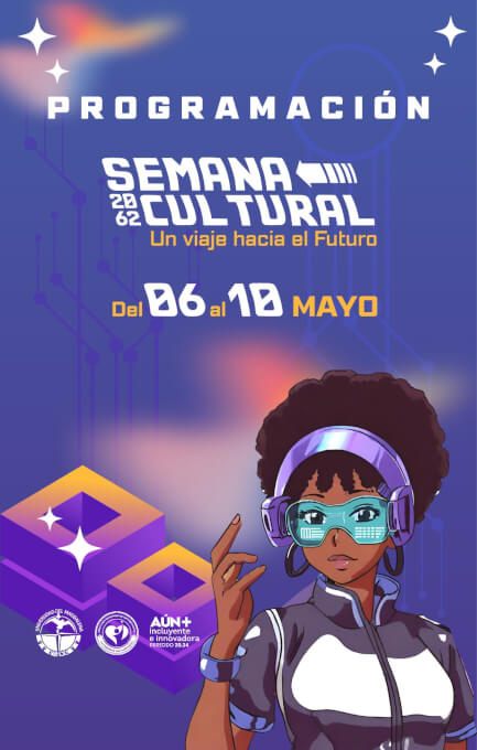 En esta oportunidad la Semana Cultural tendrá como lema “Un Viaje al Futuro”, en donde los participantes mostrarán todo su ingenio relacionado en cómo sería el mundo en el año 2062.