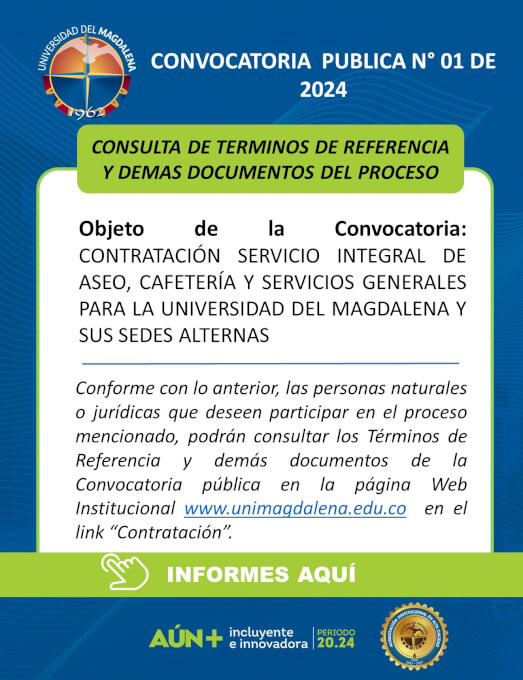 Convocatoria Pública N° 01 de 2024