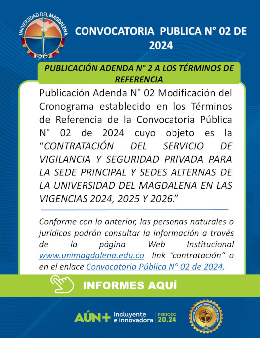 Convocatoria Pública N° 02 De 2024