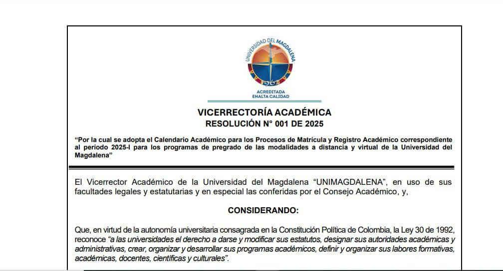 Estimados (as) estudiantes, se les comparte para su conocimiento y fienes pertinentes el calendario académico 2025 -1
¡Éxitos en este periodo académico!