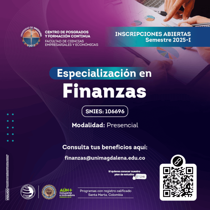 Especialización en Finanzas