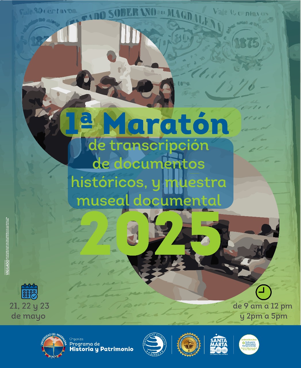 1ª Maratón de Transcripción de Documentos Históricos y Muestra Museal Documental 2025