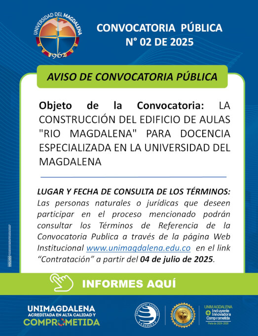 CONVOCATORIA PUBLICA N° 02 DE 2025