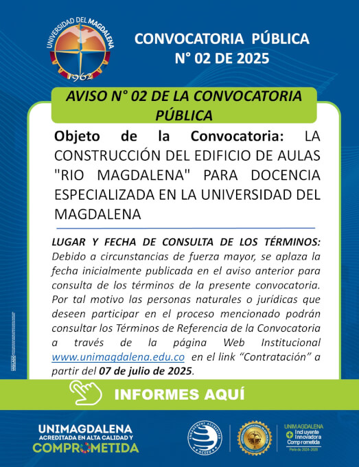 CONVOCATORIA PUBLICA N° 02 DE 2025