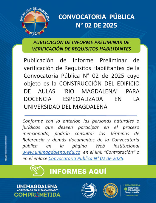 Convocatoria Pública N° 02 De 2025