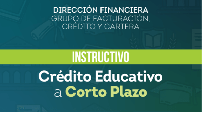Instructivo para la financiación de matrícula.