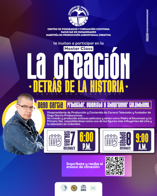 Master Class “La creación detrás de la historia” con Dago García