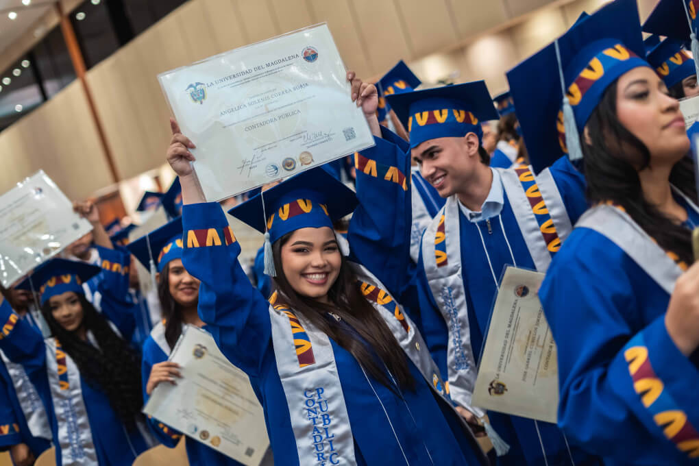 Una nueva jornada de graduación en la Universidad del Magdalena, un nuevo momento para que aflore el orgullo y la satisfacción del deber cumplido.