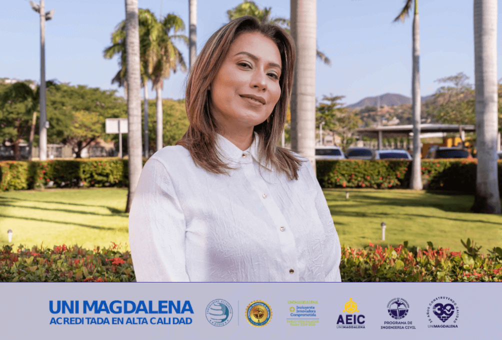 Retrato institucional de la Ing. Viviana Quintero Dallos, nueva Decana de la Facultad de Ingeniería.