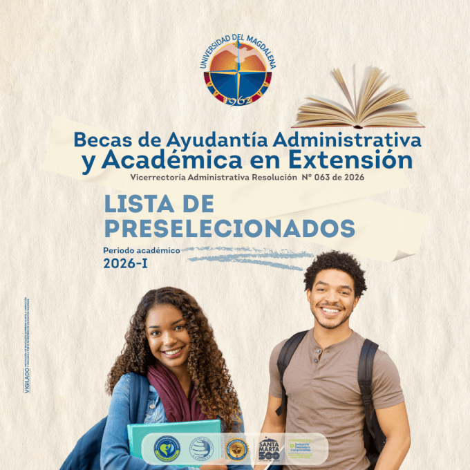 LISTA DE PRESELECCIONADOS AYUDANTÍAS ADMINISTRATIVAS Y ACADÉMICAS EN EXTENSIÓN