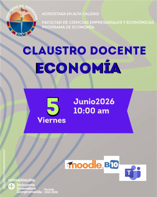 Un espacio para el diálogo académico, la reflexión y la construcción colectiva de estrategias que continúen fortaleciendo la calidad y la excelencia de nuestro Programa de Economía.