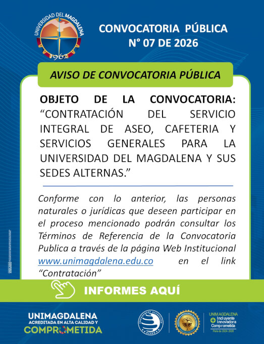 Convocatoria Pública N° 07 De 2026