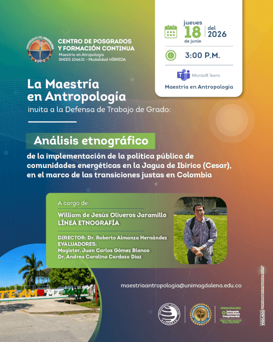 Maestría en Antropología-Universidad del Magdalena
