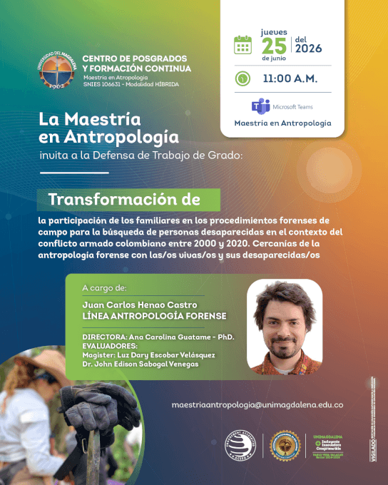 Investigación sobre desaparición forzada y búsqueda de personas