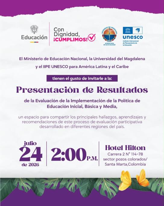 Resultados Mineducación