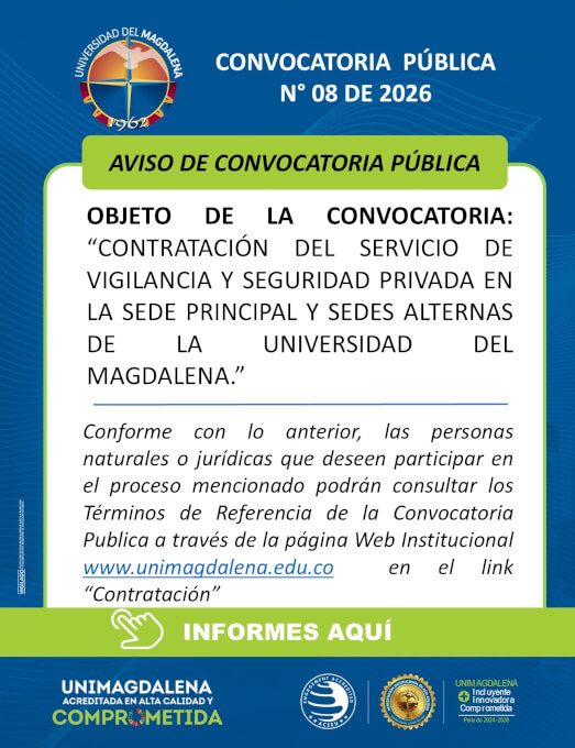 Convocatoria Pública N° 08 De 2026