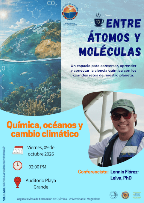 Flyer de presentación del evento