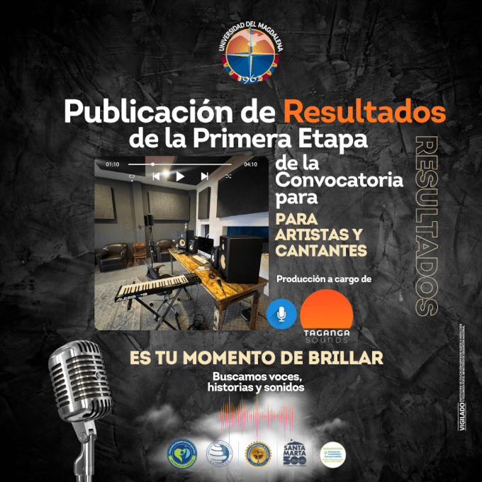Publicación de listado.