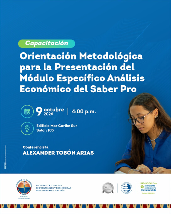 Estos espacios tienen como propósito fortalecer las competencias de los estudiantes, brindar orientaciones metodológicas y generar una experiencia de preparación práctica frente al componente de Análisis Económico de las pruebas Saber Pro.