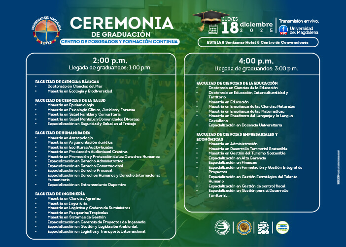 Ceremonia de Graduación - Centro de Posgrados y Formación Continua