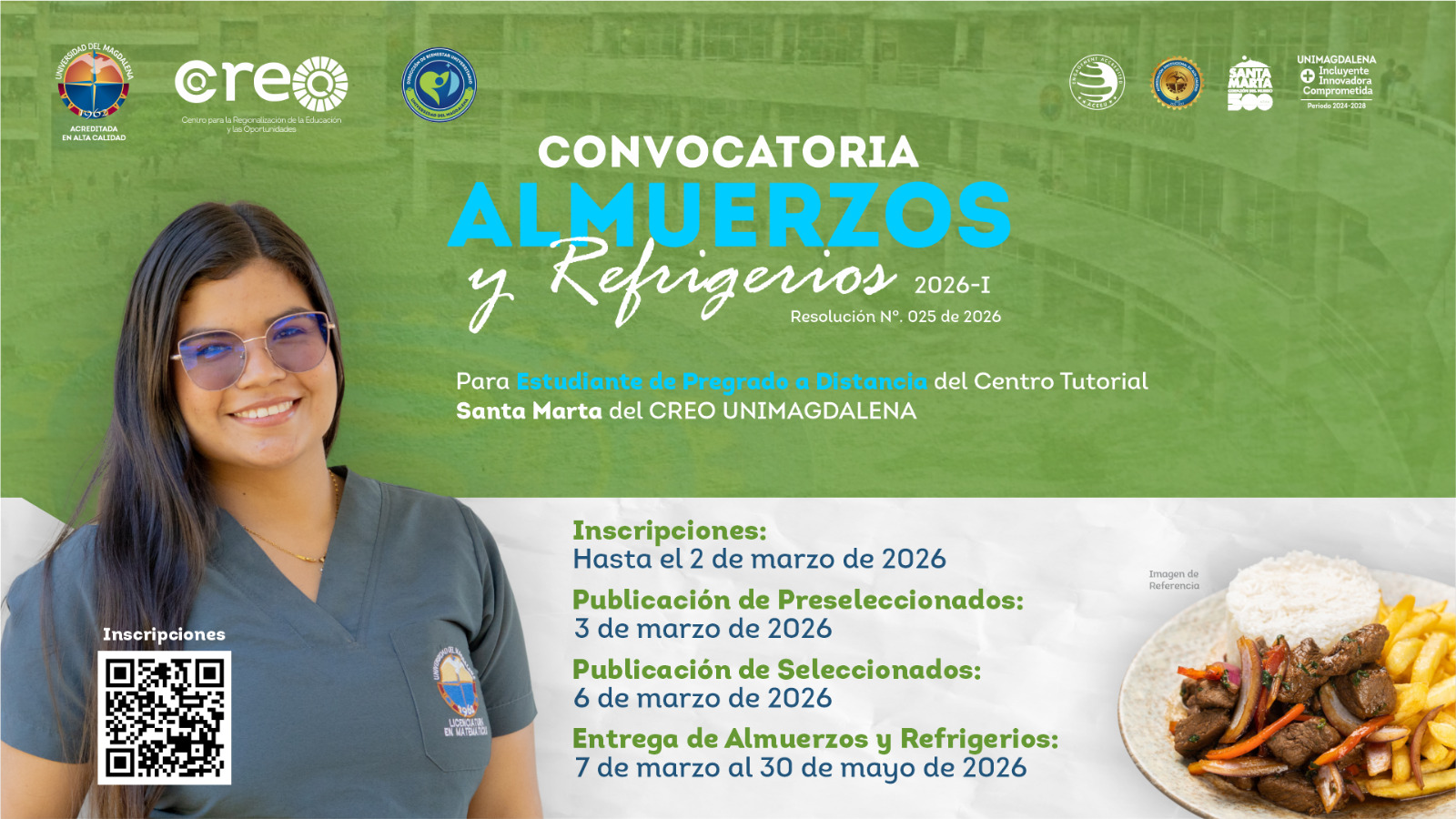 Convocatoria Almuerzos