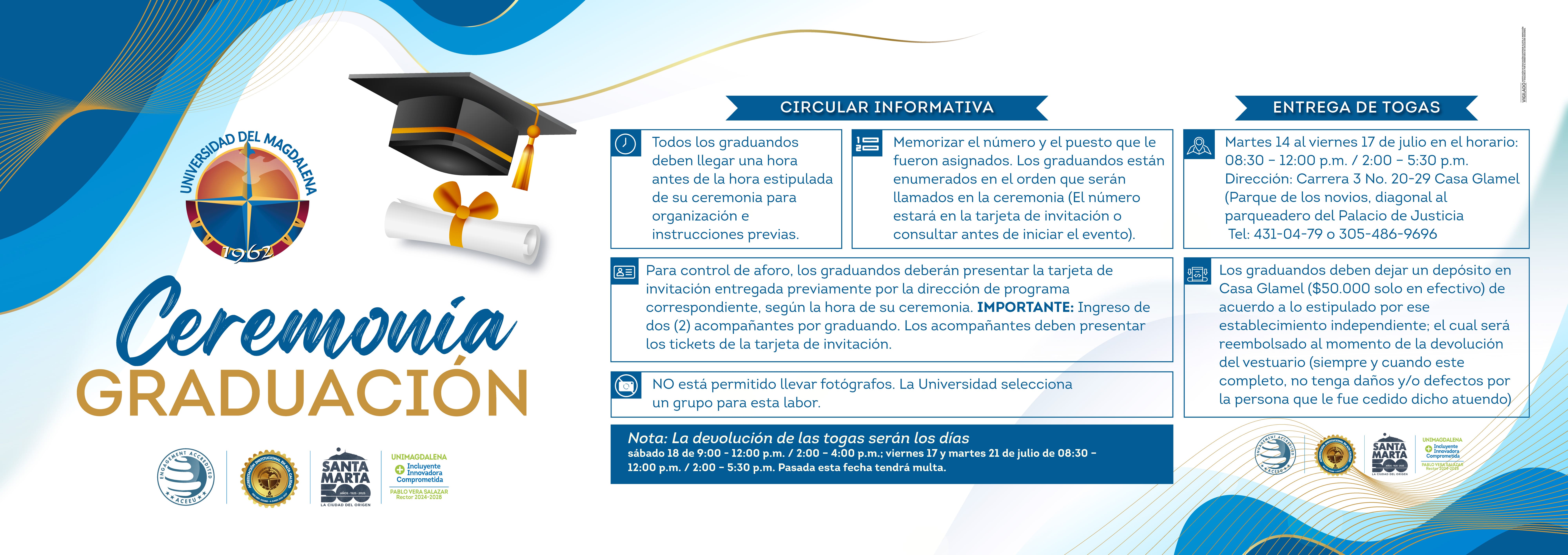 CIRCULAR INFORMATIVA GRADOS