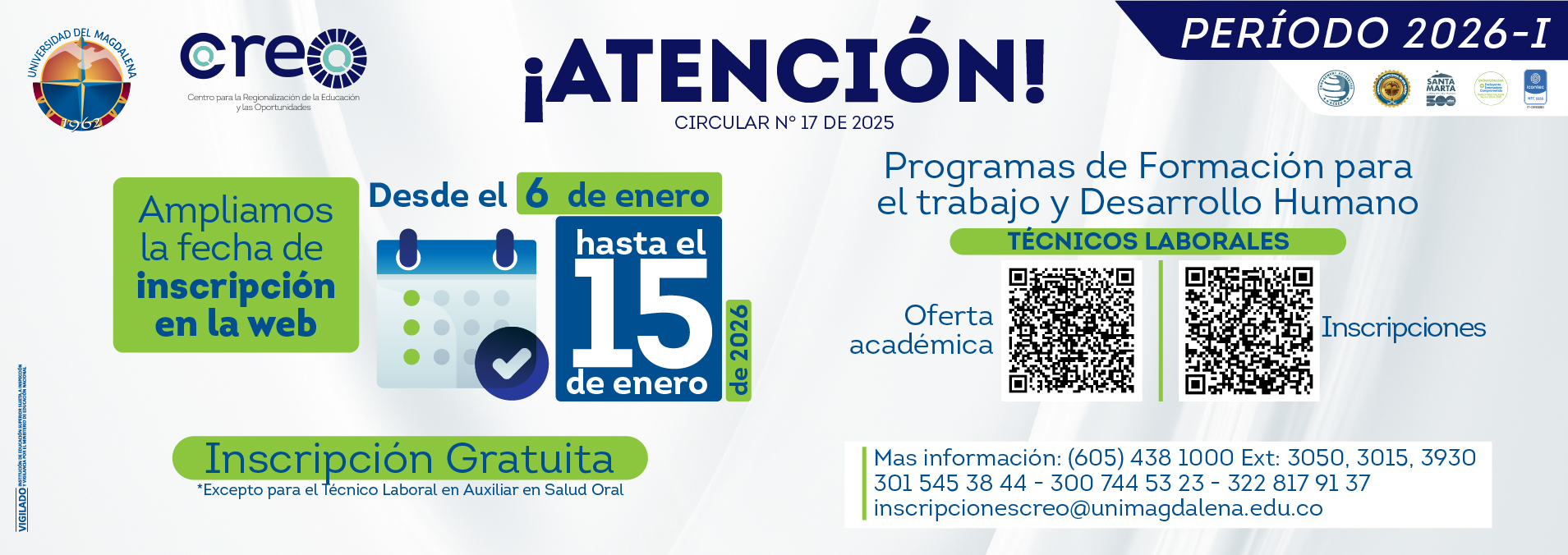 Técnicos CREO UNIMAGDALENA