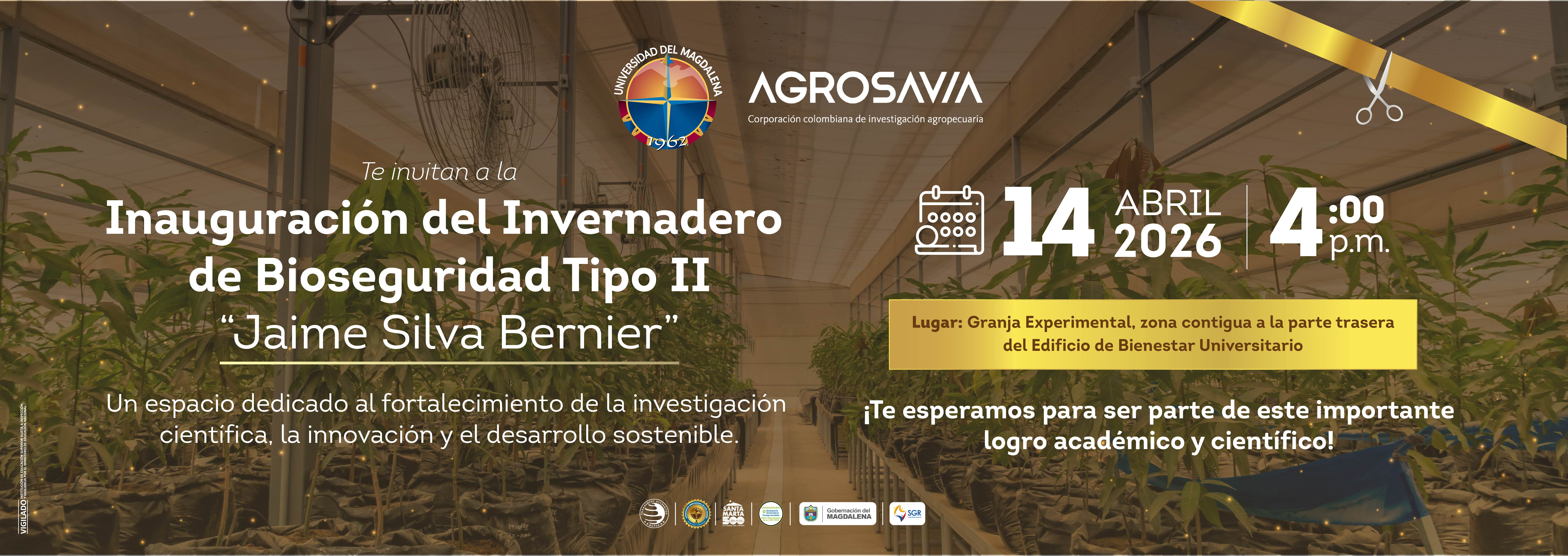 INAUGURACIÓN INVERNADERO