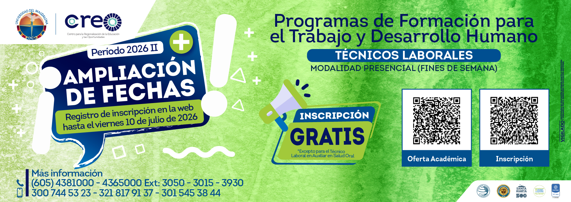 TECNICOS CREO UNIMAGDALENA