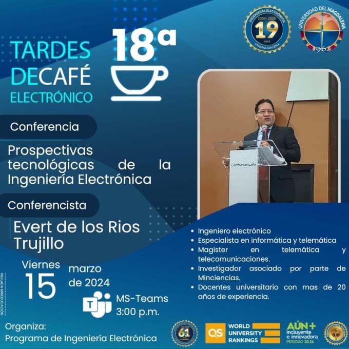 18ª Tardes de café electrónico