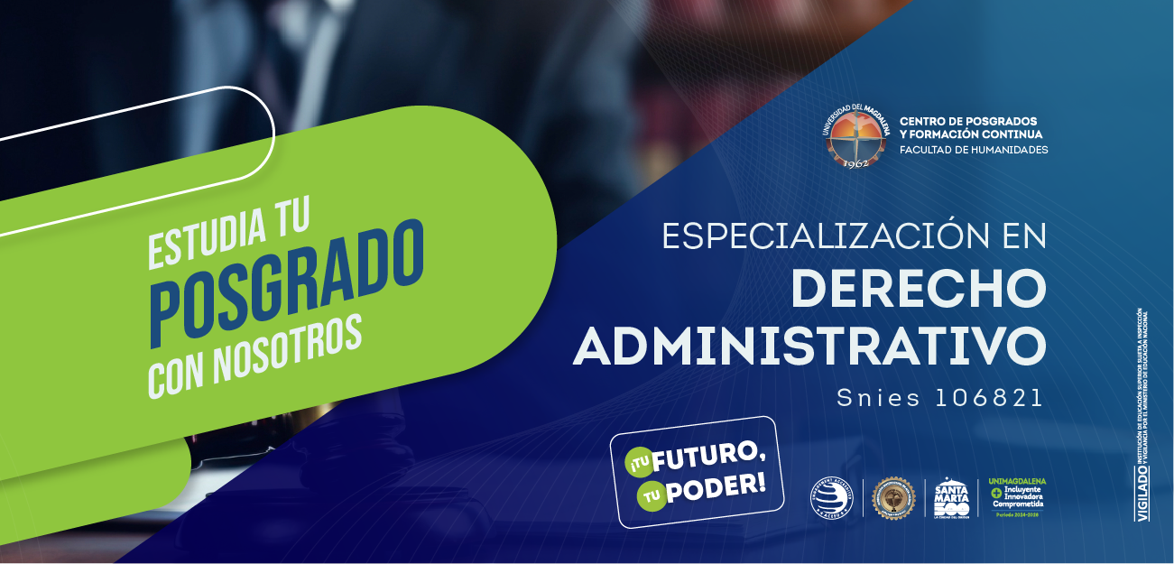 ESPECIALIZACIÓN EN DERECHO ADMINISTRATIVO