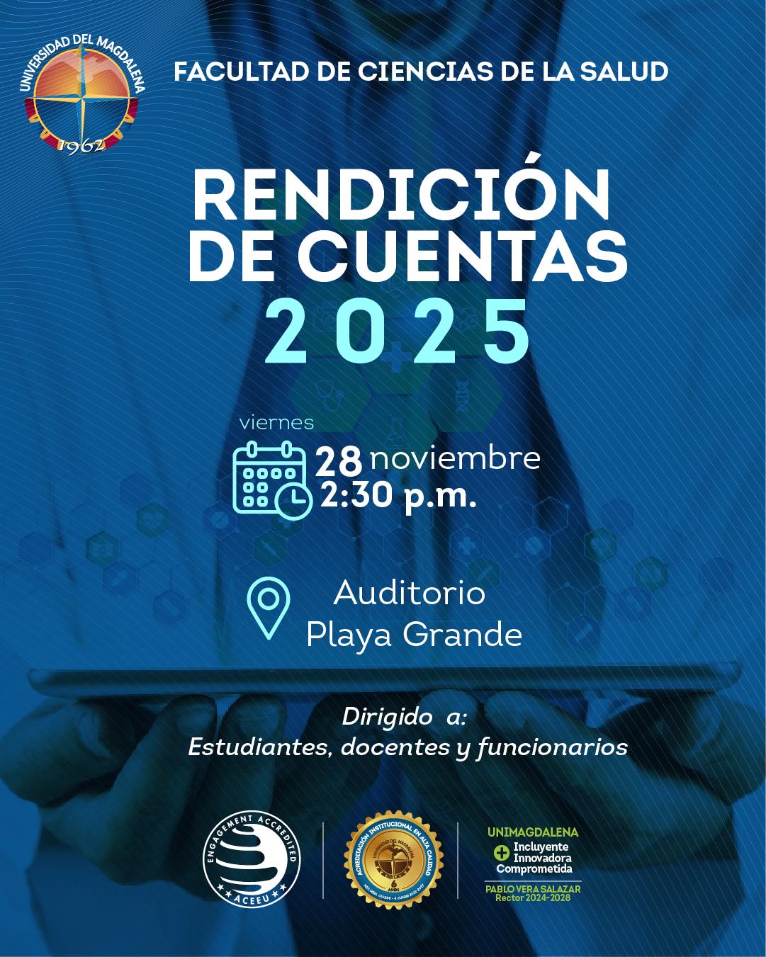 Portada de rendición de cuentas 2025